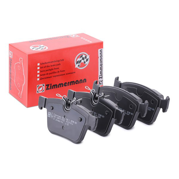Pastillas traseras Zimmermann 221411601