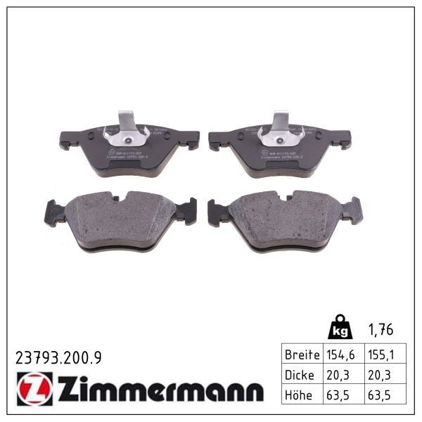 237932009 Zimmermann Pastillas delanteras