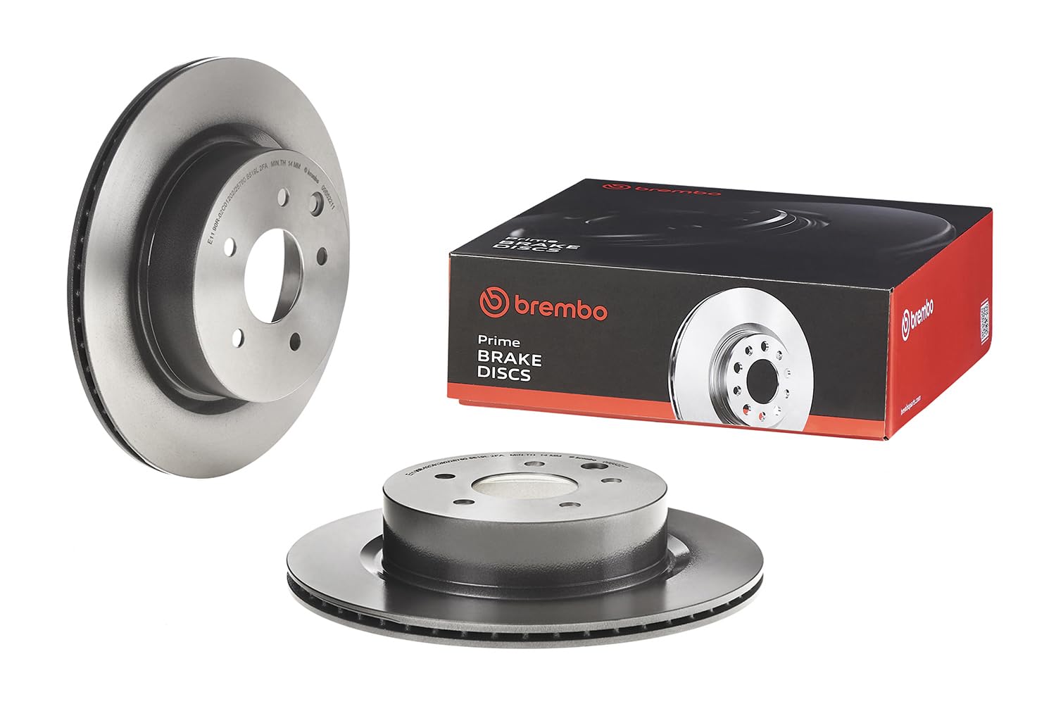 Disco de freno trasero 09B52211 Brembo