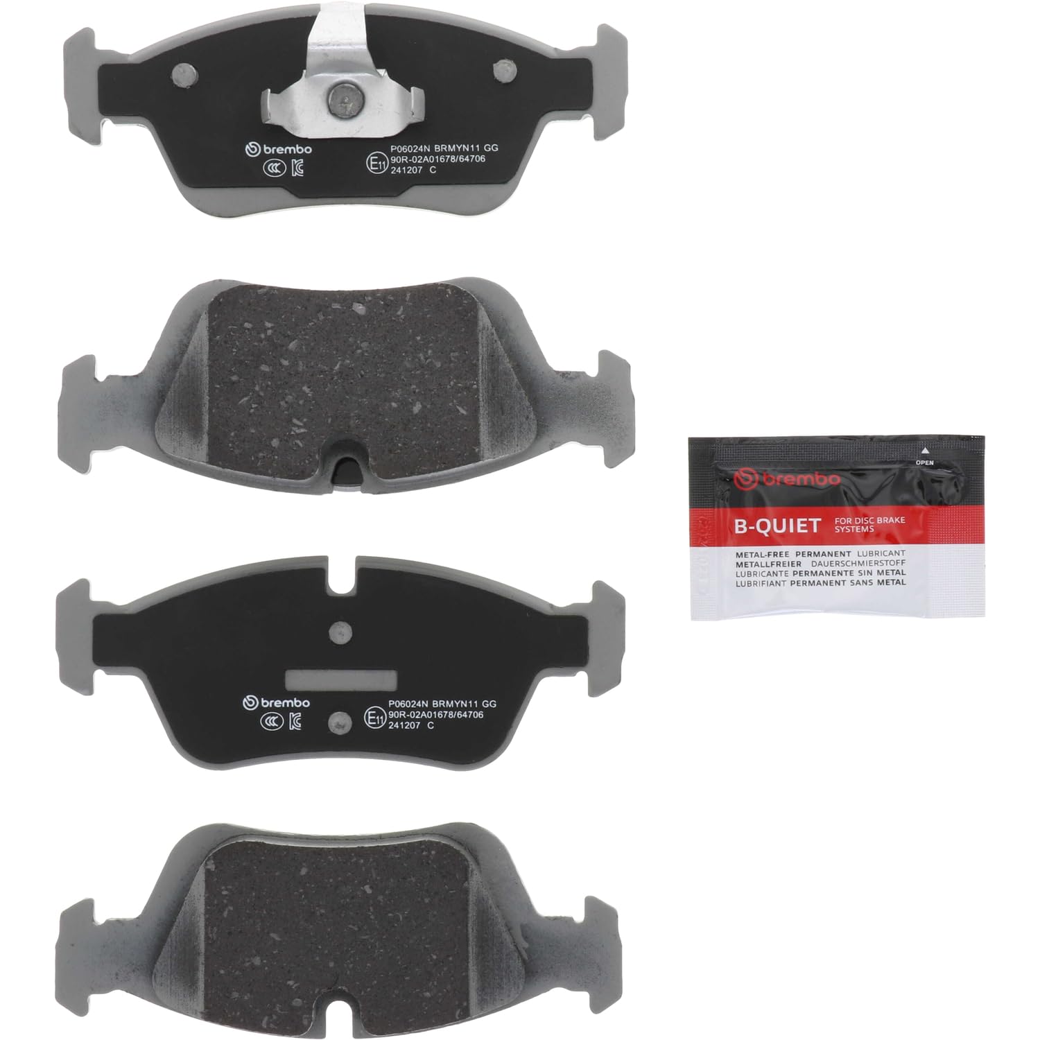 Pastillas freno delanteras Brembo P06024 precio, desde 24,41 EUR