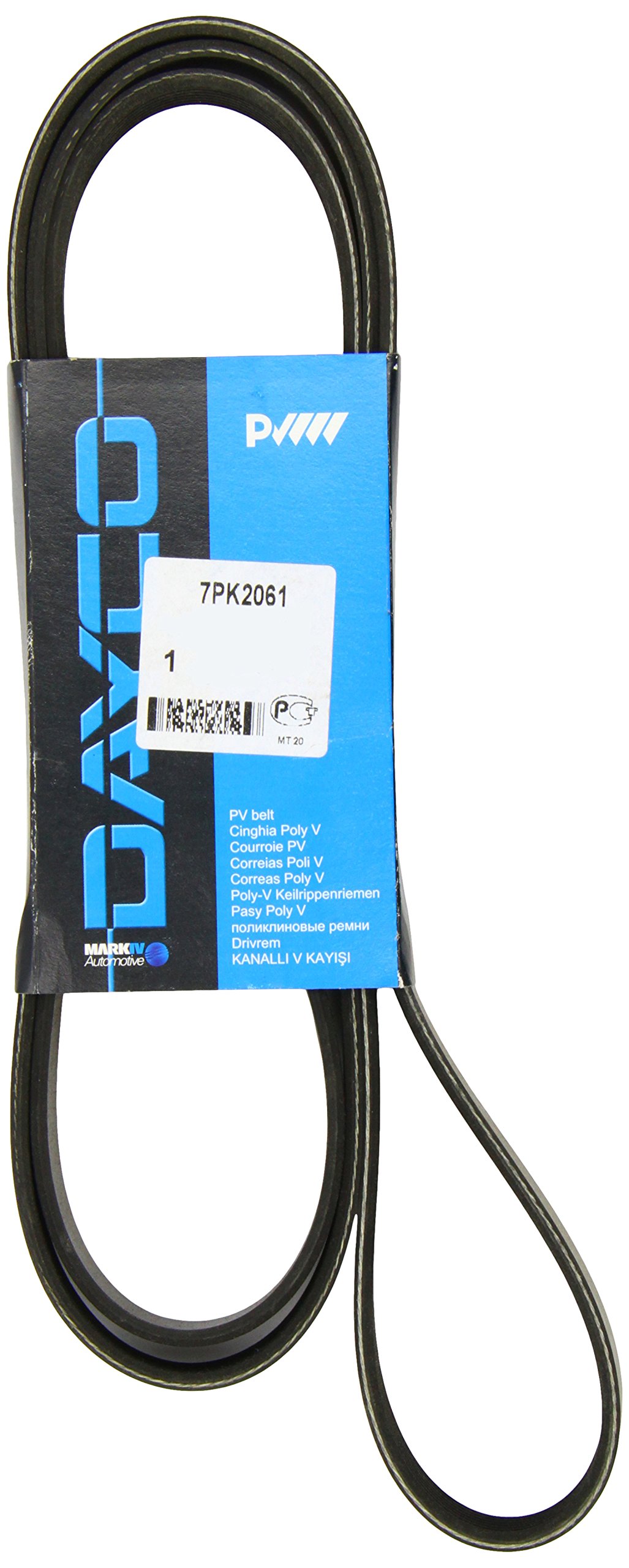 7PK2061 Dayco Correa poly v