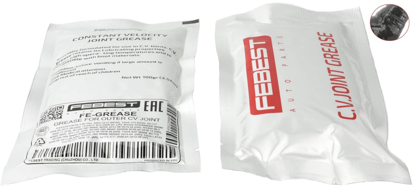 Grasa para rodamientos y juntas homocinéticas Febest FEGREASE precio, desde 2,71 EUR
