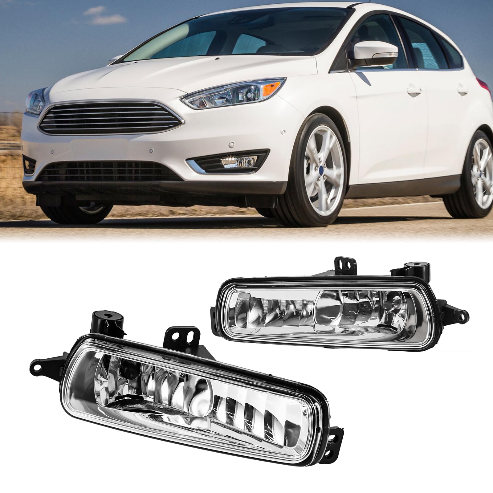 Faro antiniebla izquierdo F1EZ15201A FORD