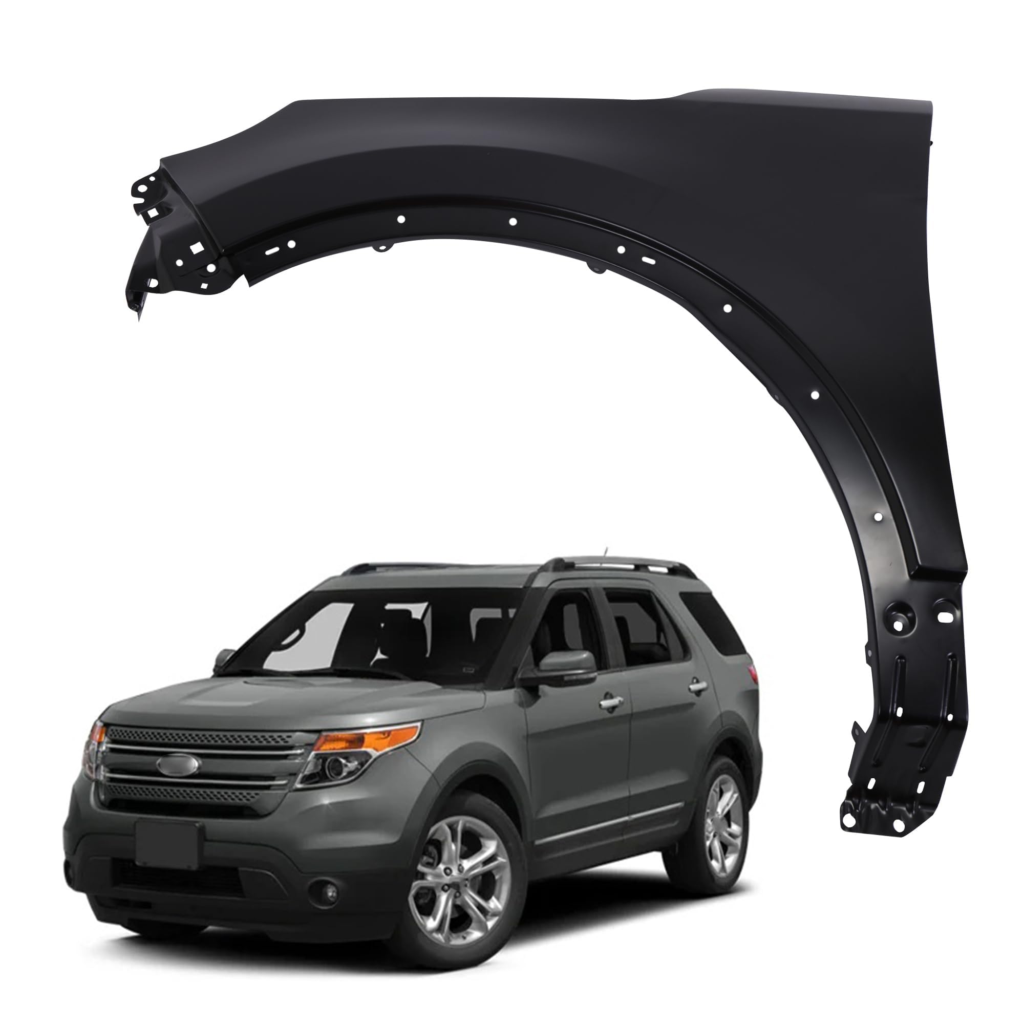 Aleta delantera izquierda BB5Z16006A FORD