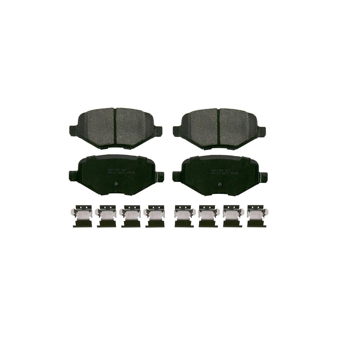 Pastillas de freno traseras de disco FG1Z2200B FORD