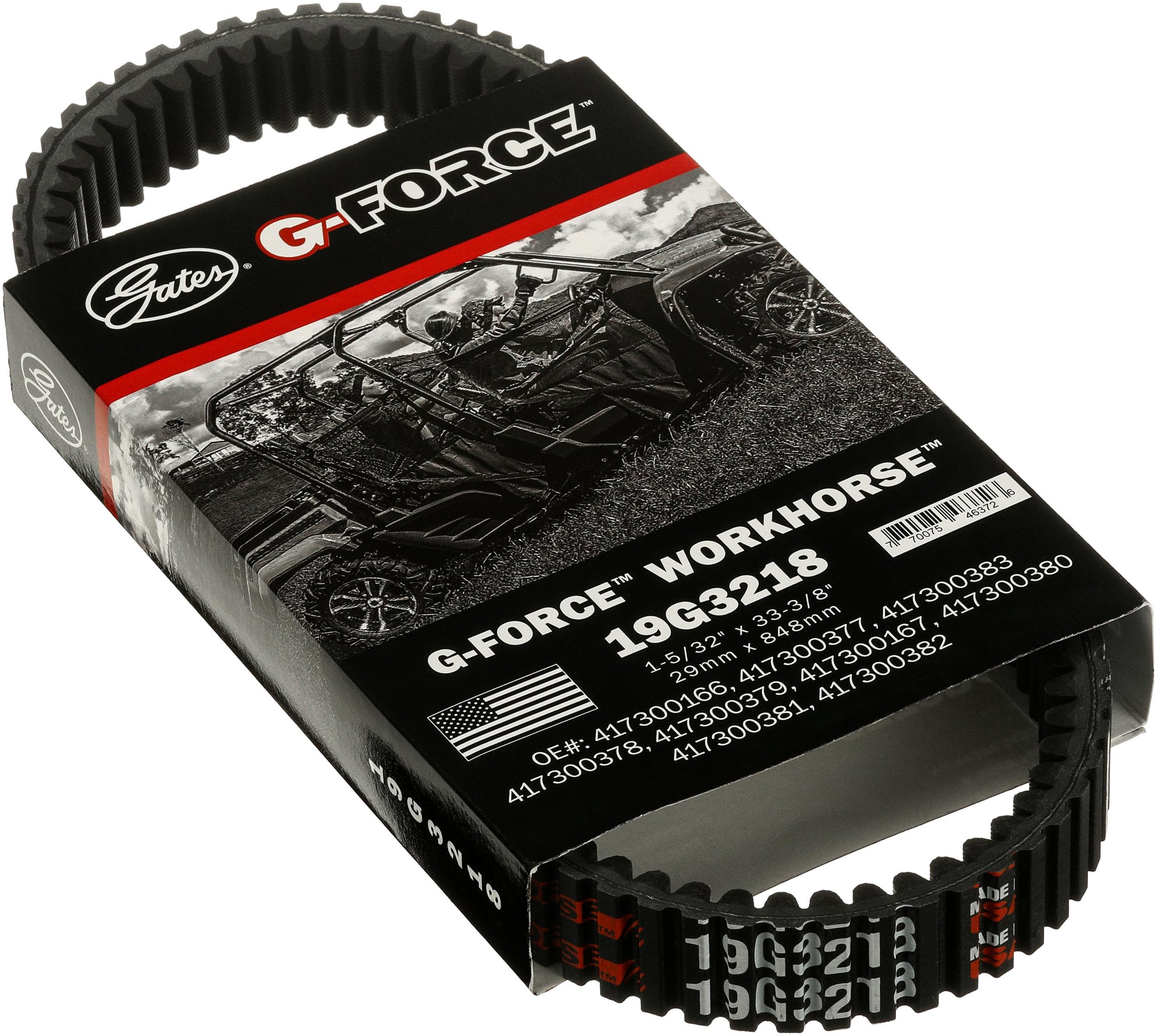 Correa de variador 19G3218 Gates