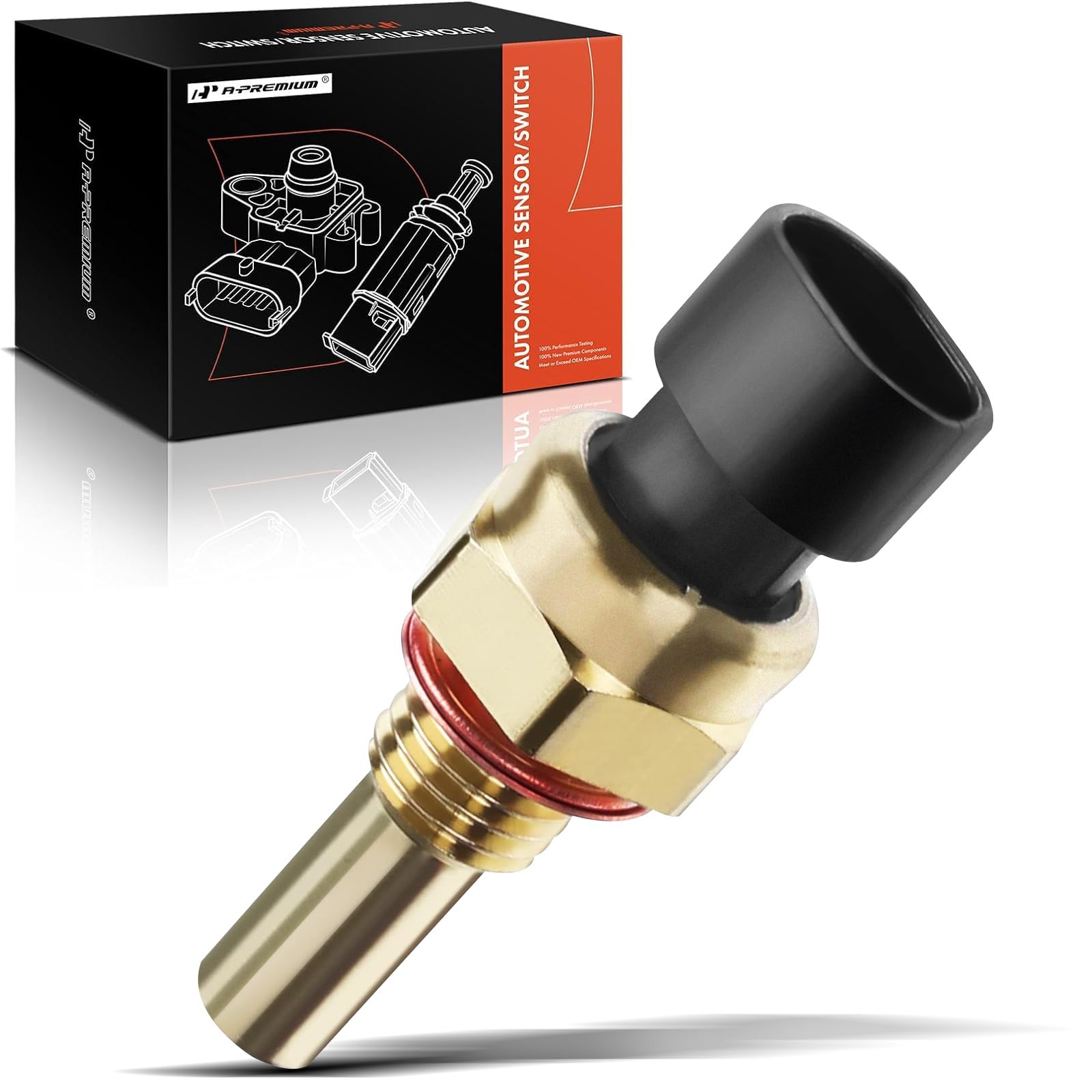 Sensor de temperatura del líquido refrigerante 12608814 GM