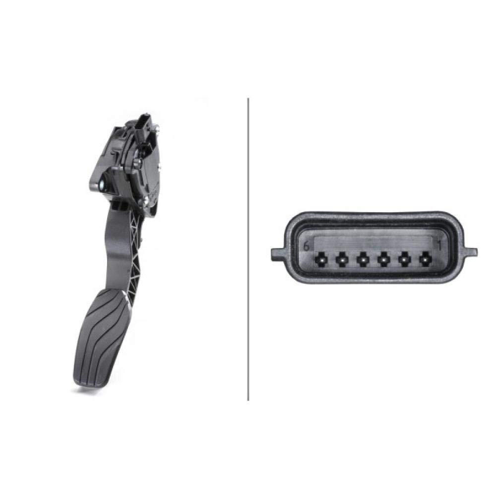 6PV009978761 HELLA Pedal de aceleracion