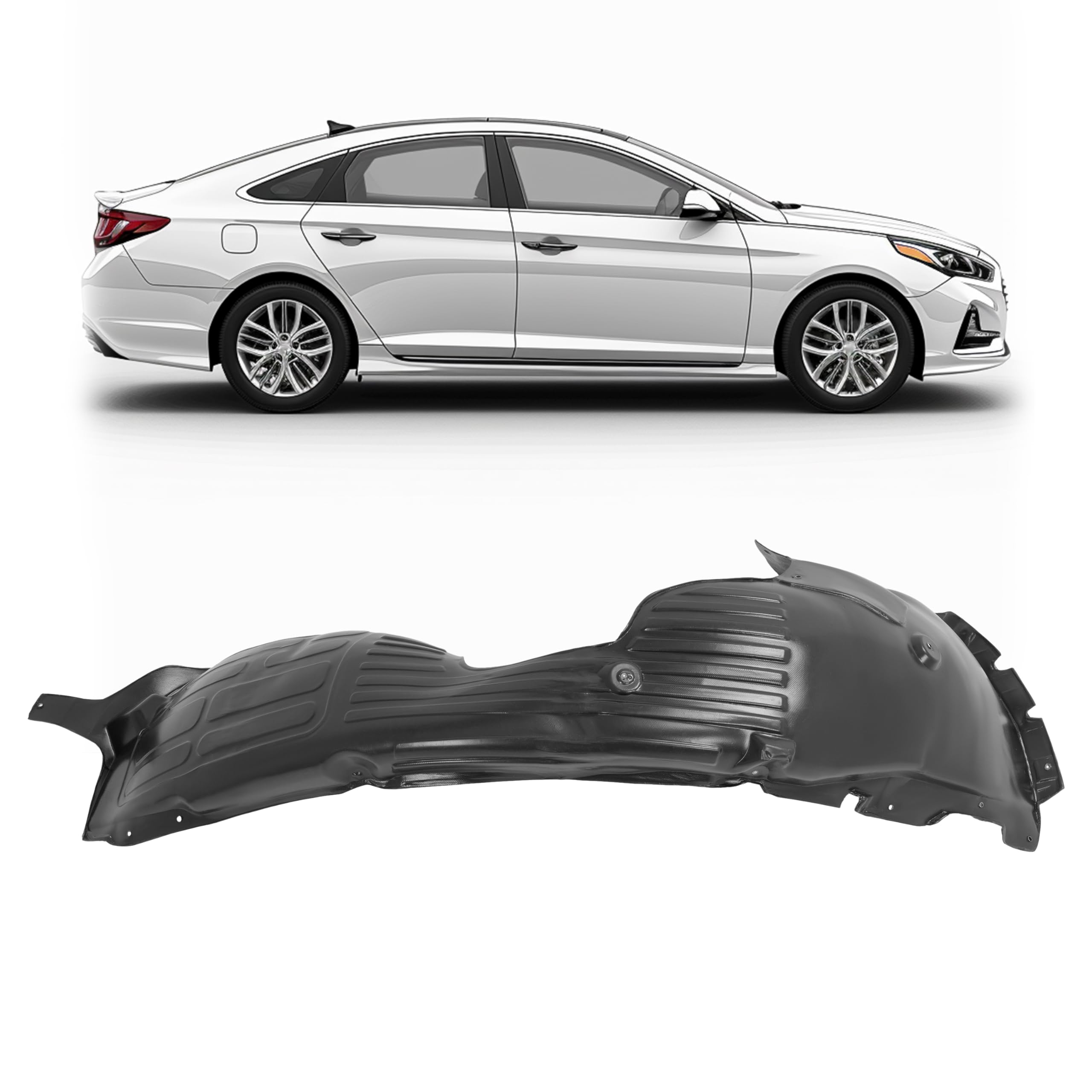 Guardabarros interior derecho, aleta delantera Hyundai Sonata VII sedán (LF) (2014 - 2023) precio, desde 26,20 EUR
