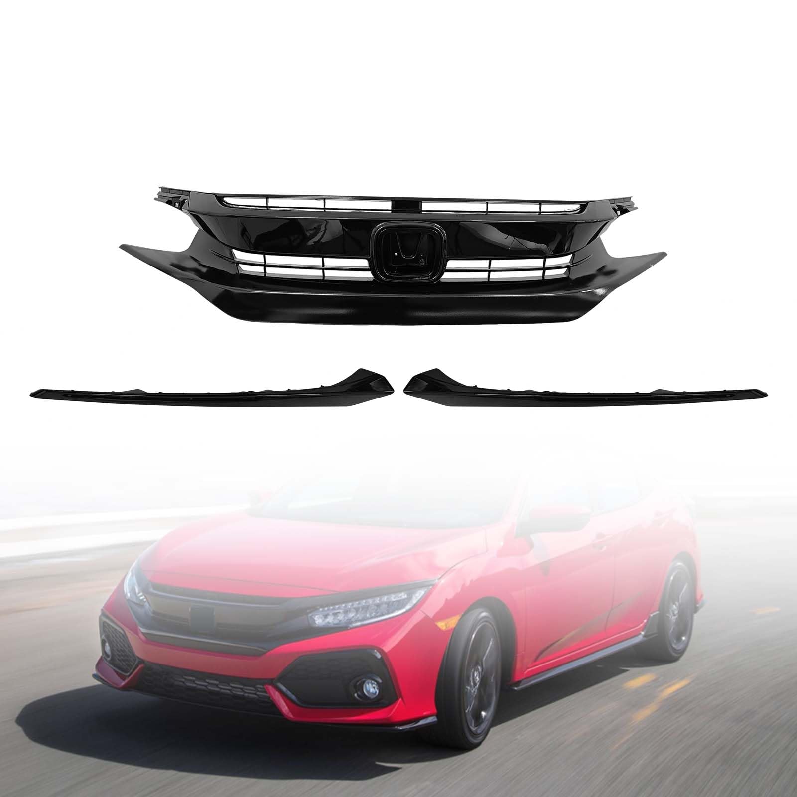 Parrilla para Honda Civic FC, FK