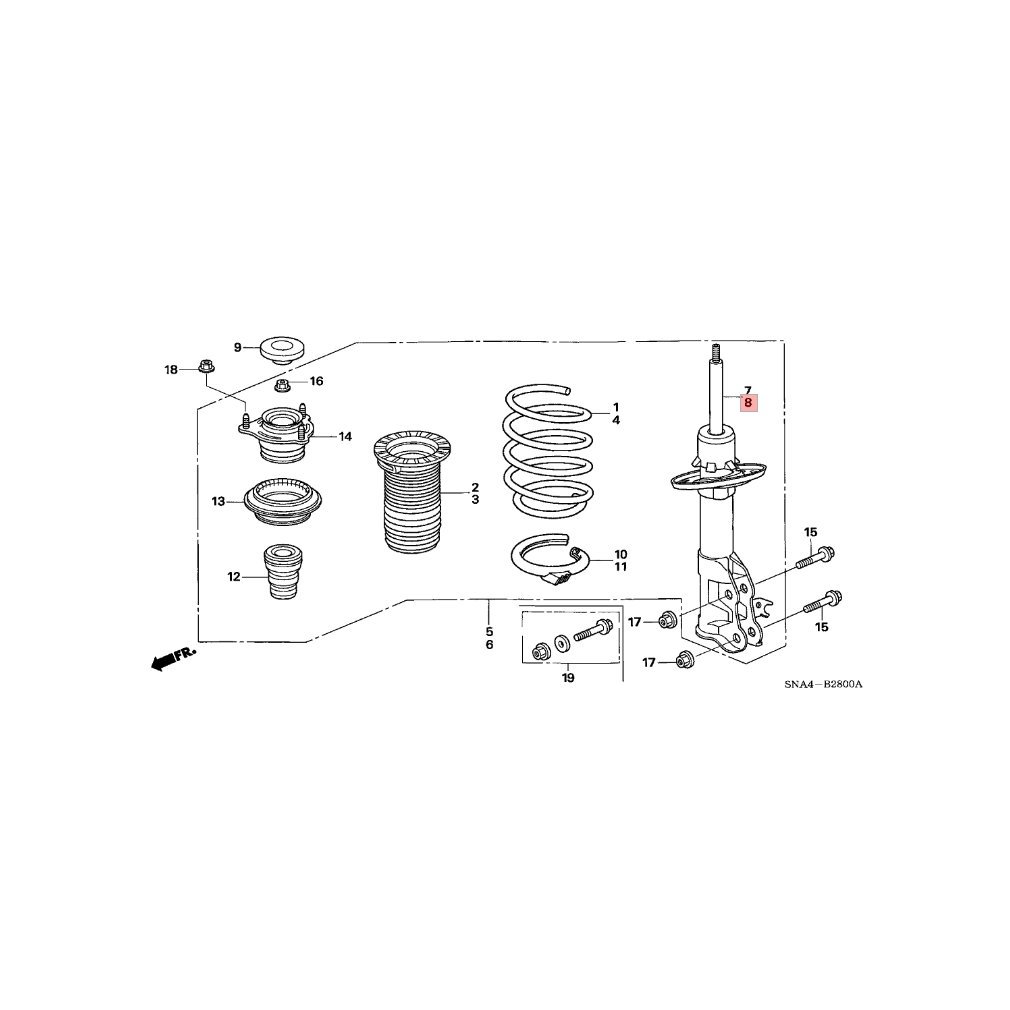 51606SNAA13 Honda