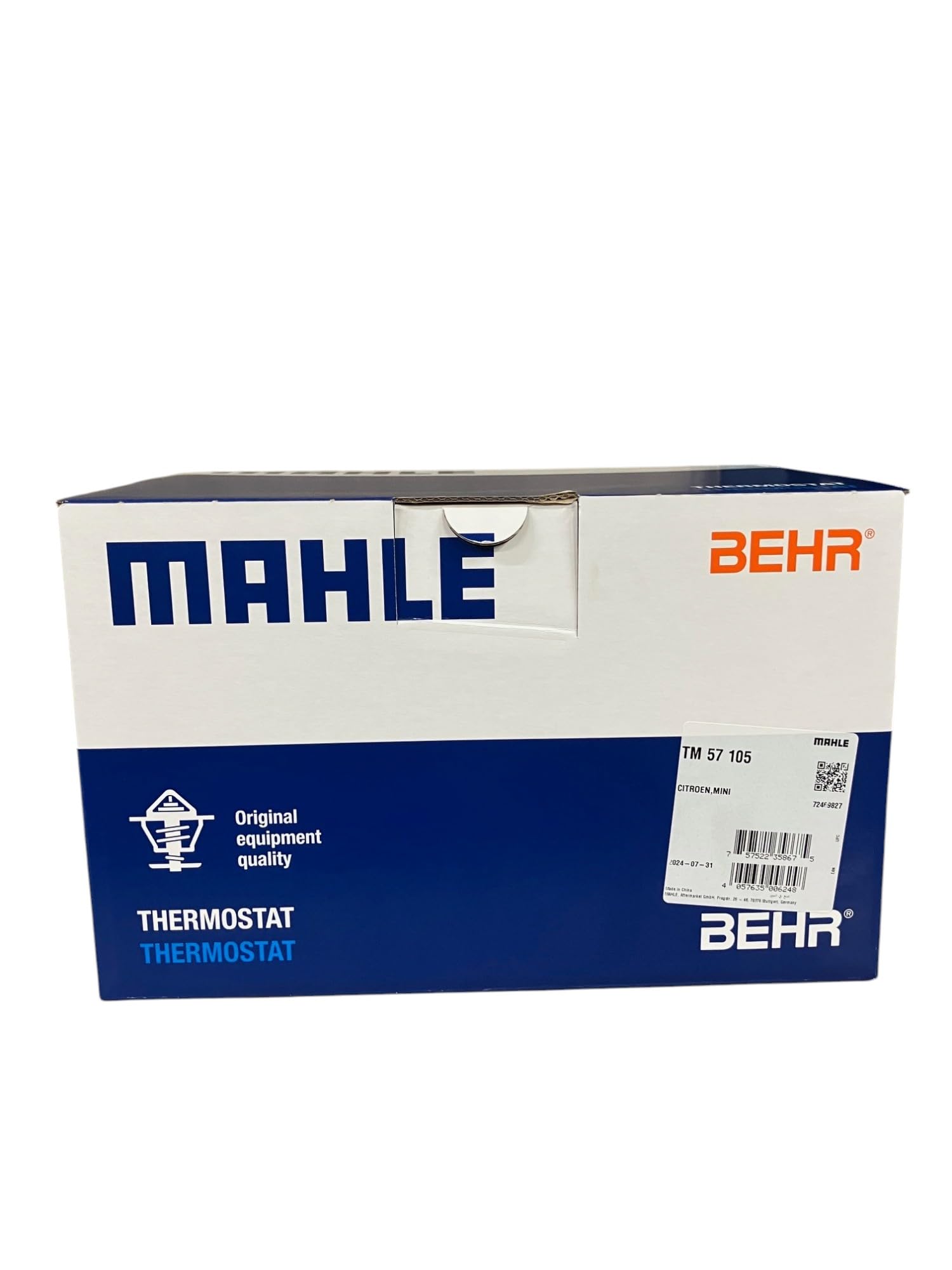 TM57105 Mahle Original Caja del termostato