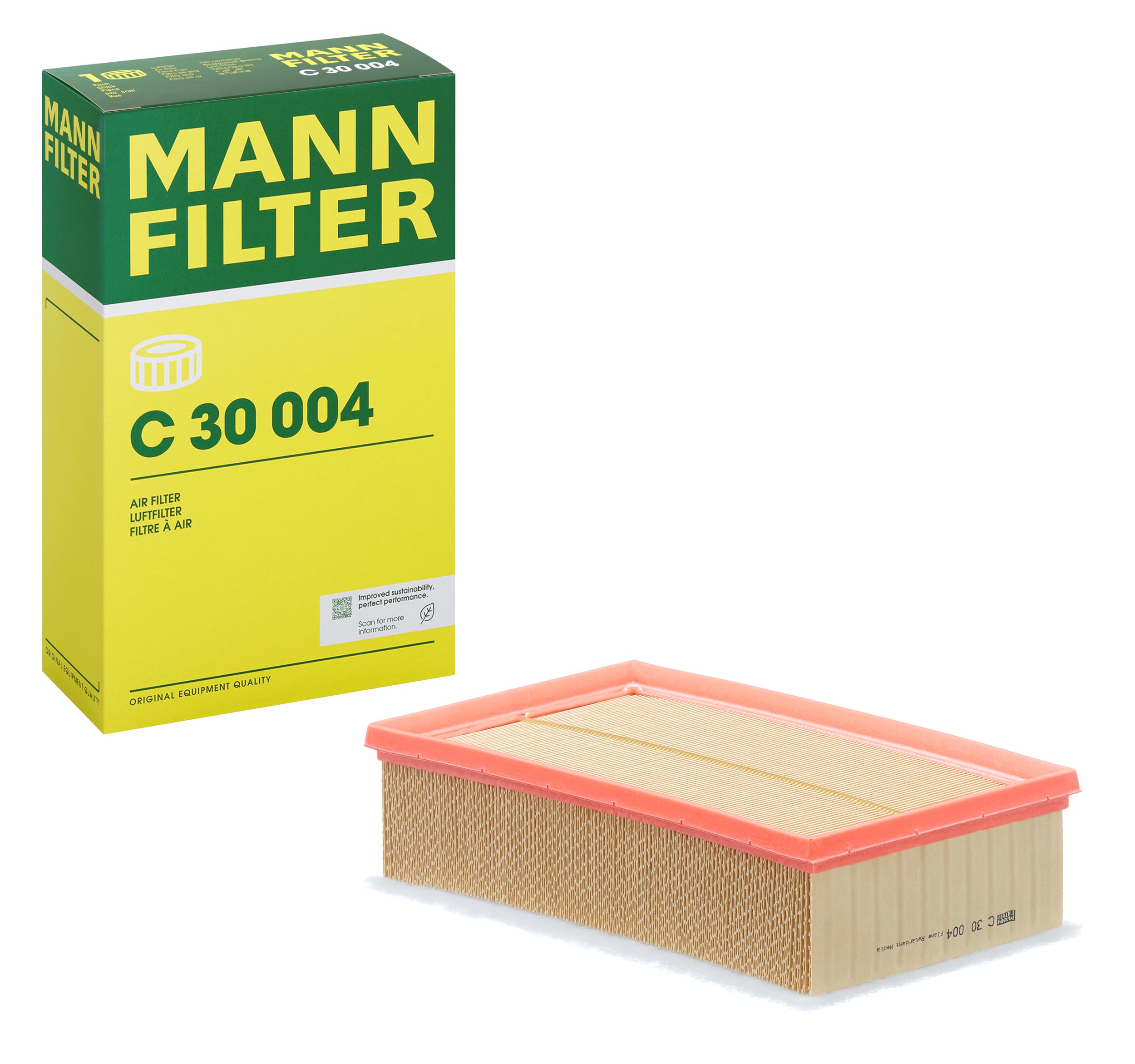 C30004 Mann-Filter Filtro de aire de motor