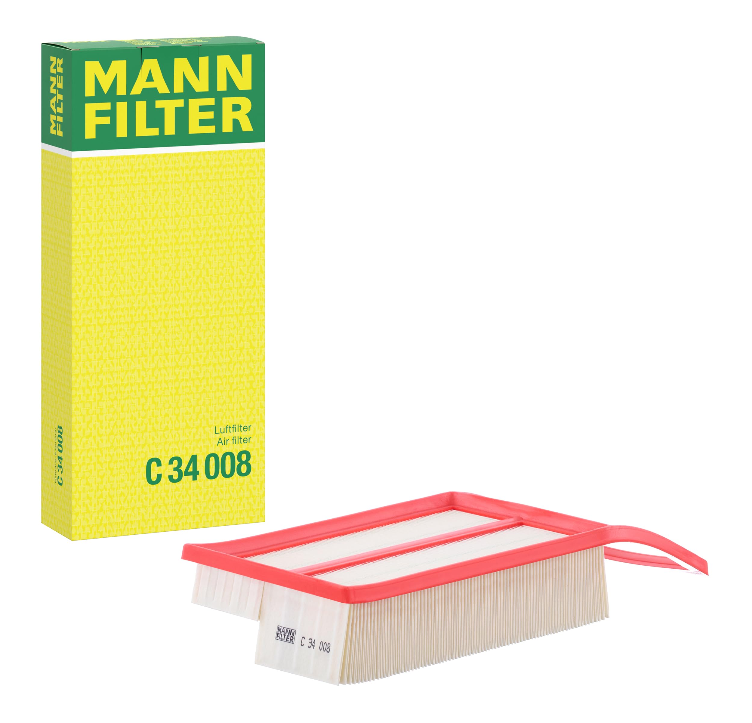 C34008 Mann-Filter Filtro de aire de motor