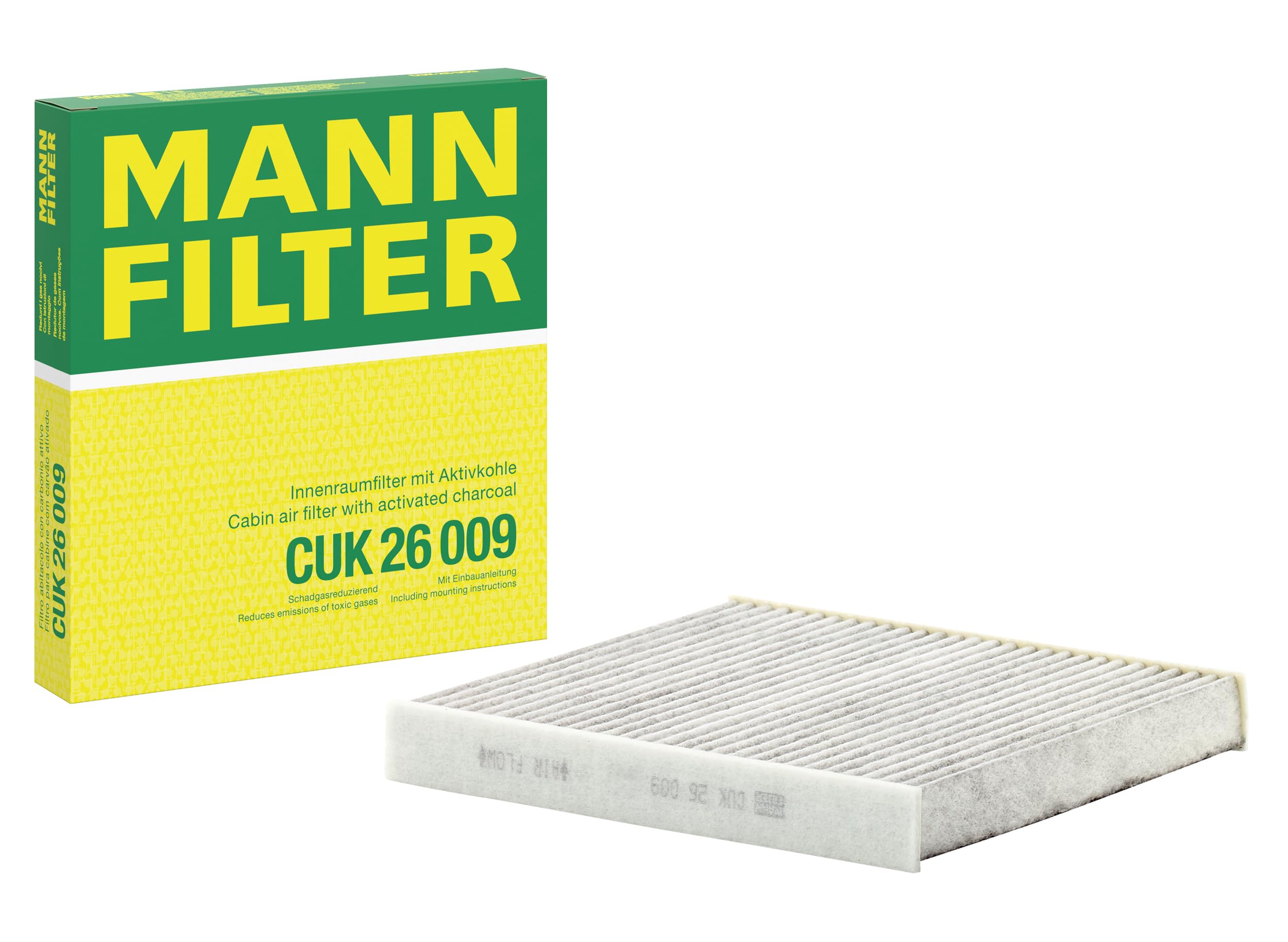 CUK26009 Mann-Filter Filtro antipolen