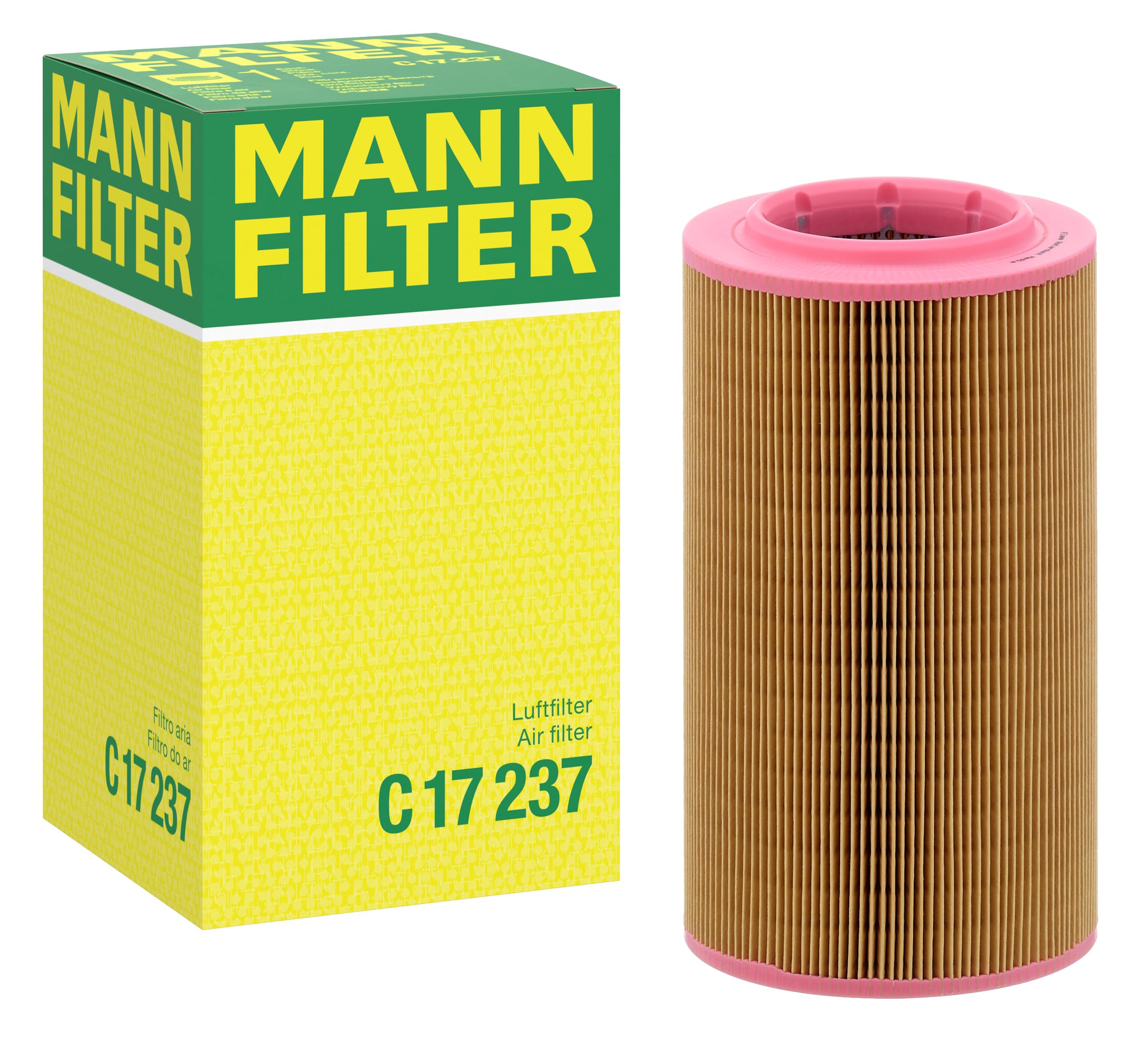 C17237 Mann-Filter Filtro de aire de motor