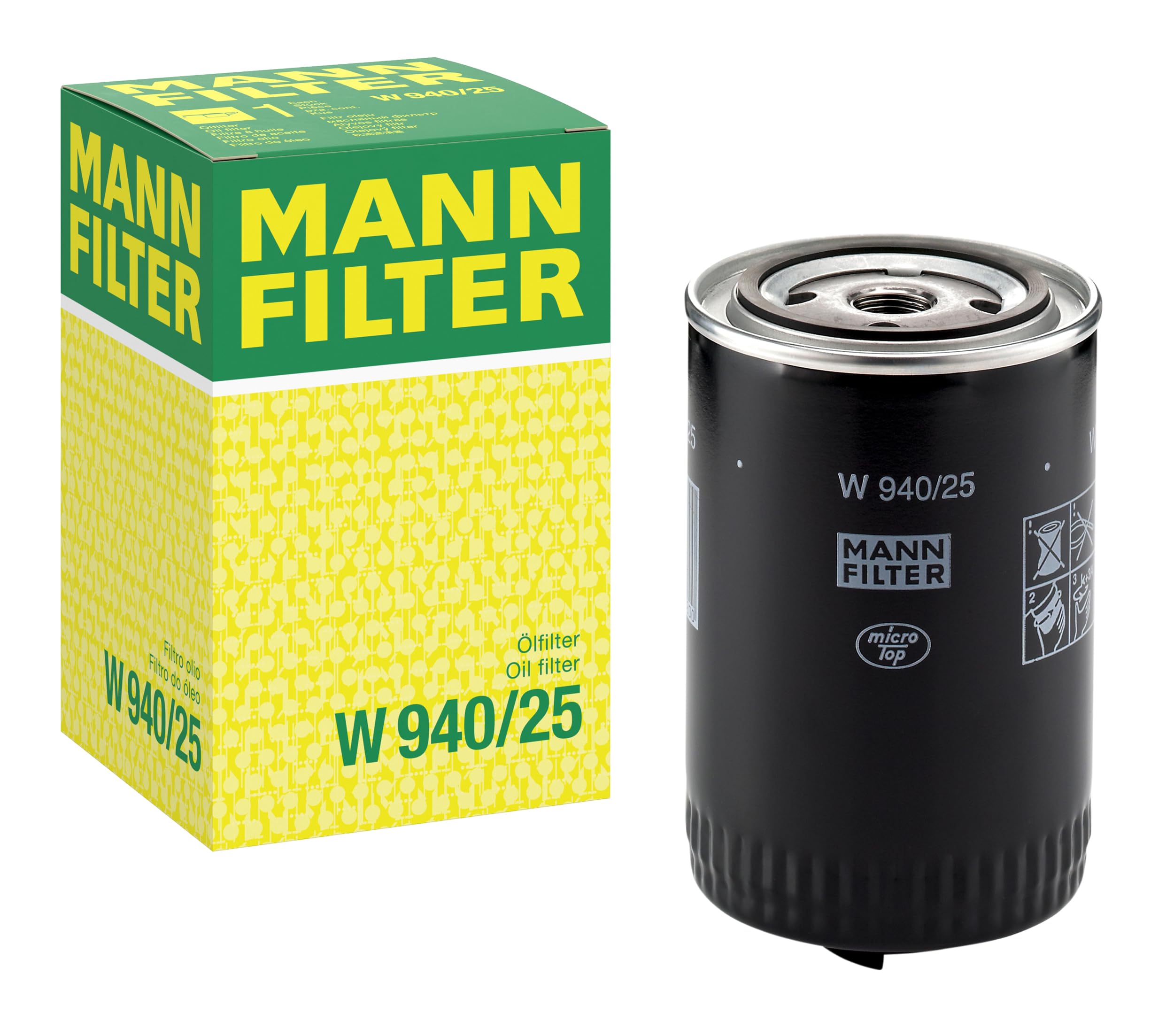 W94025 Mann-Filter Filtro aceite