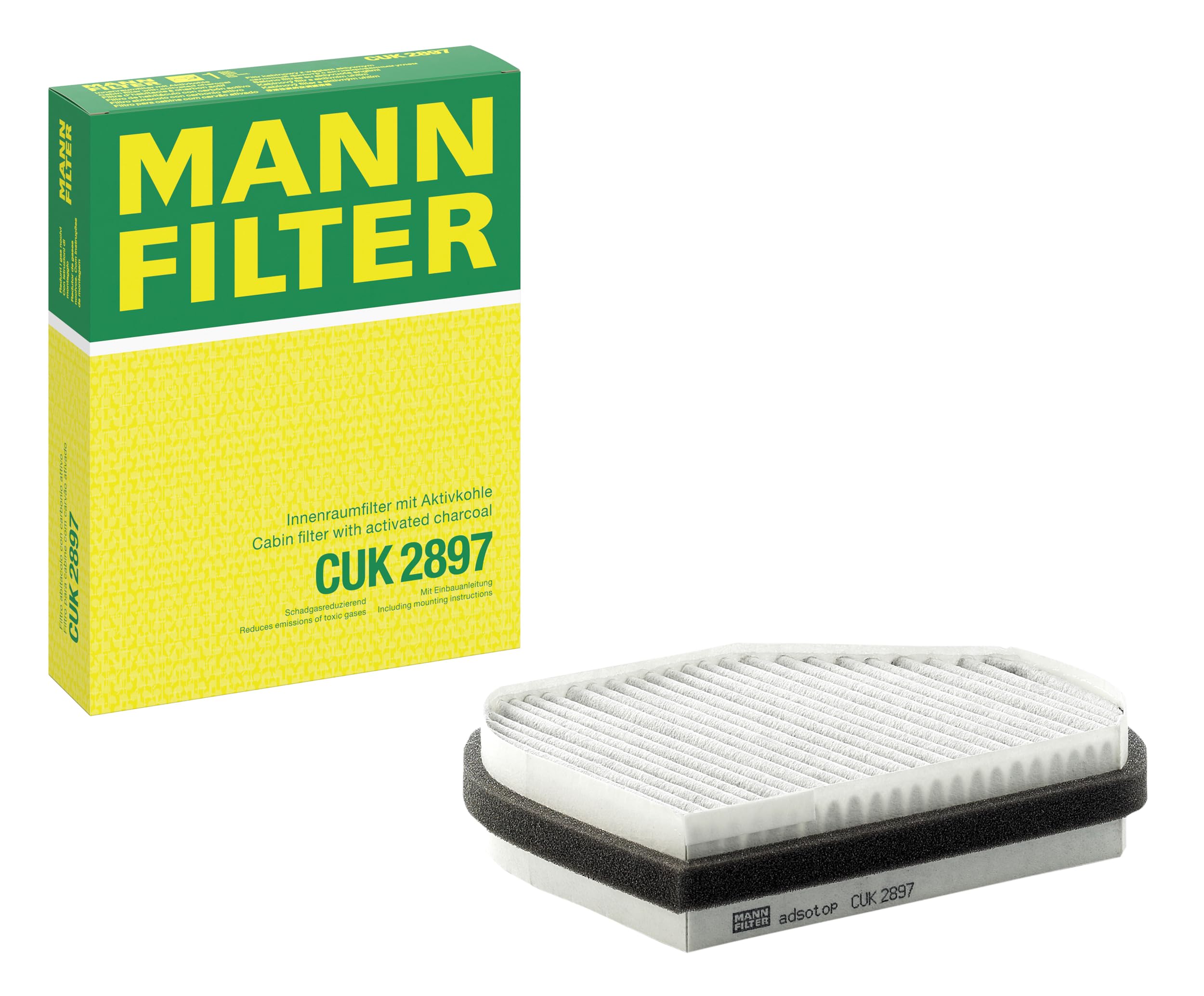 CUK2897 Mann-Filter Filtro antipolen