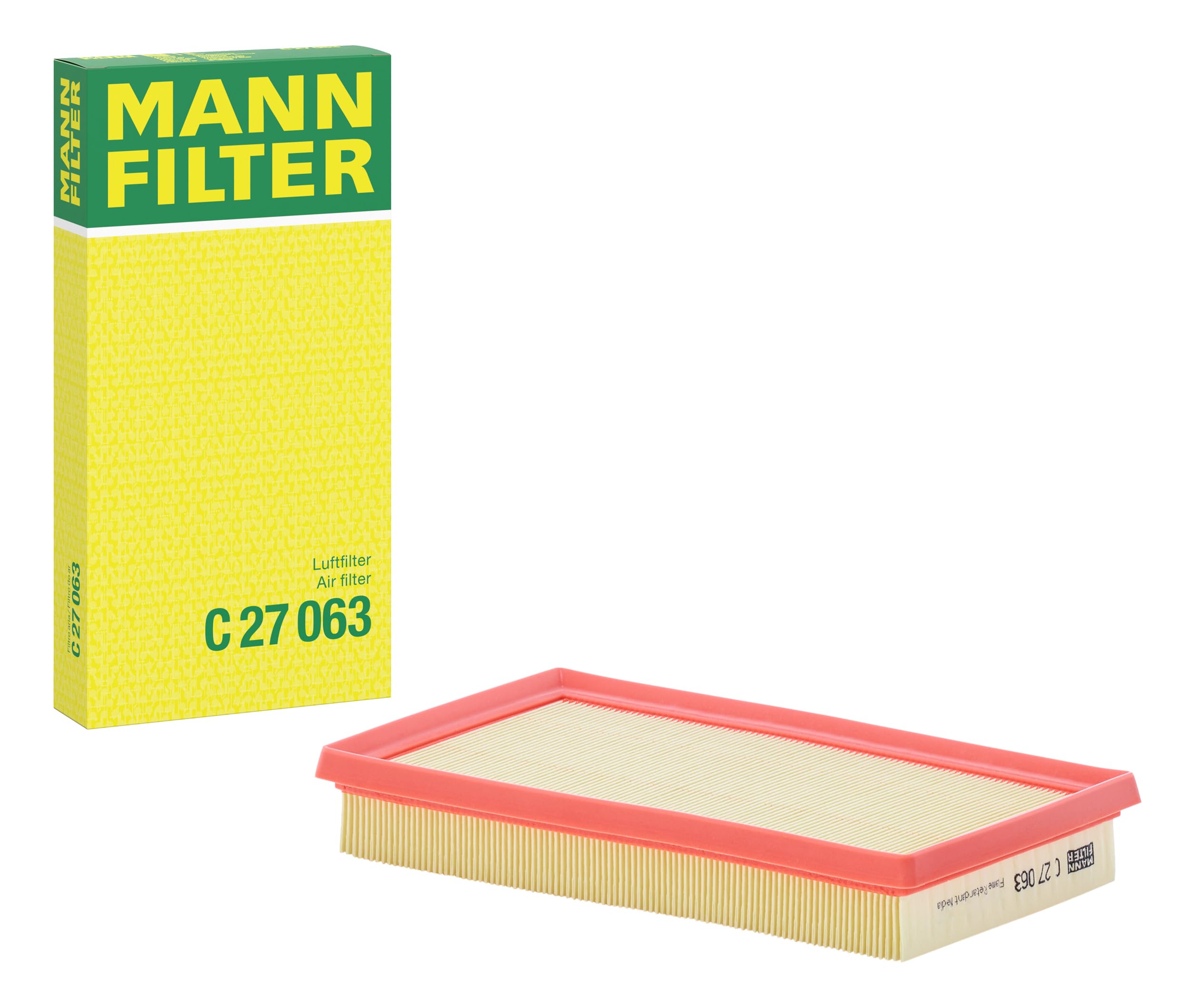 C27063 Mann-Filter Filtro de aire de motor