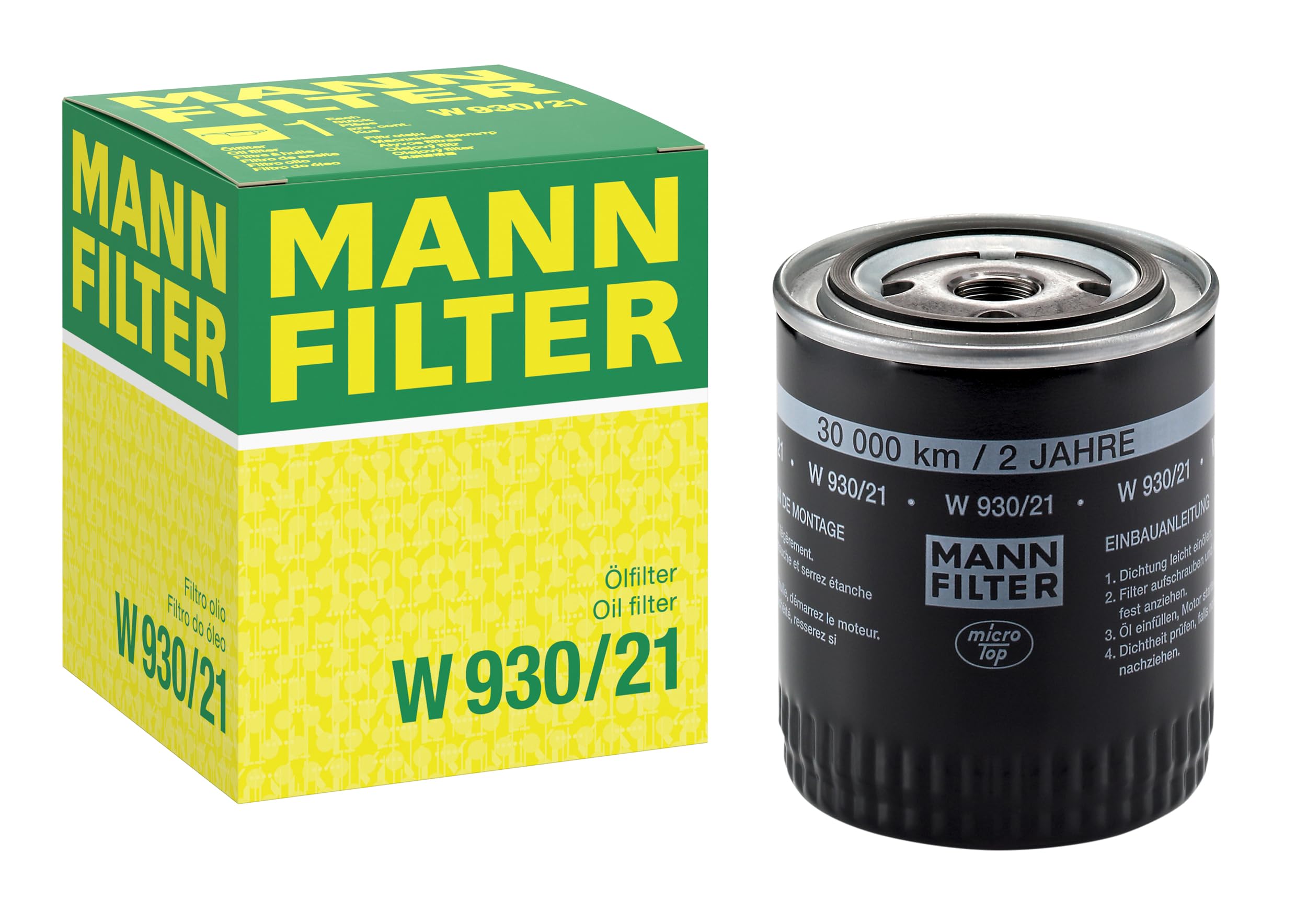 W930 Mann-Filter Filtro aceite