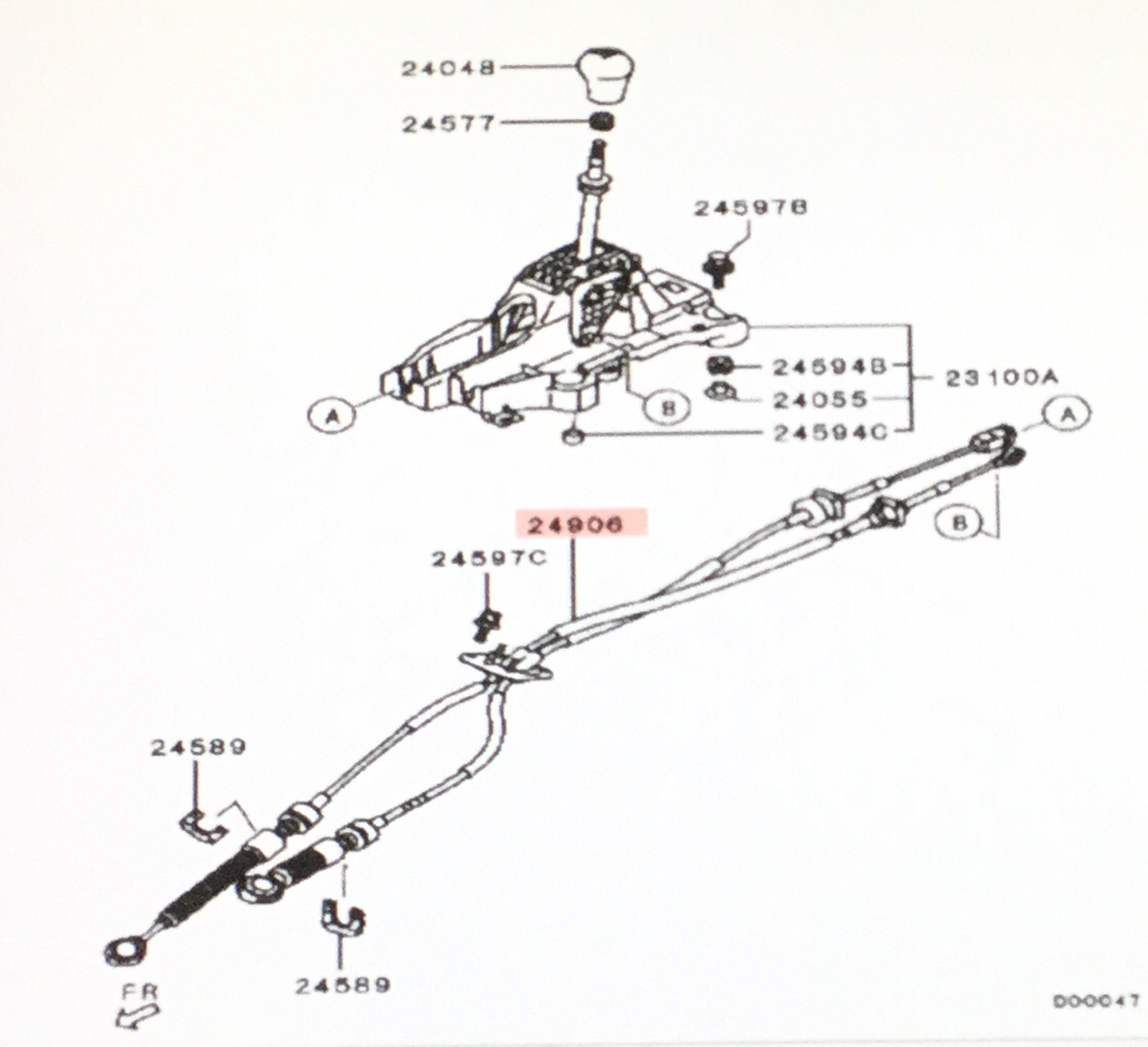 2460A037 Mitsubishi