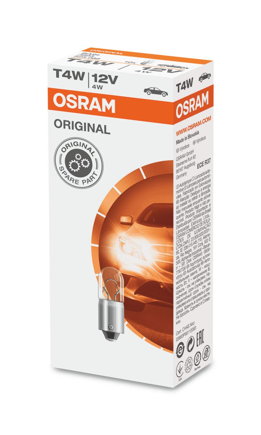 3893 Osram Bombilla de cruce