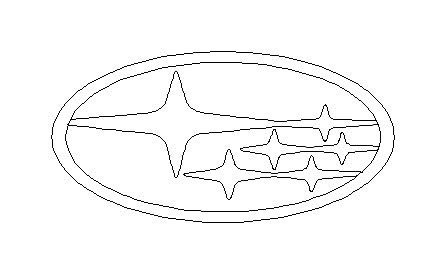 Emblema para Subaru Outback B13, BP