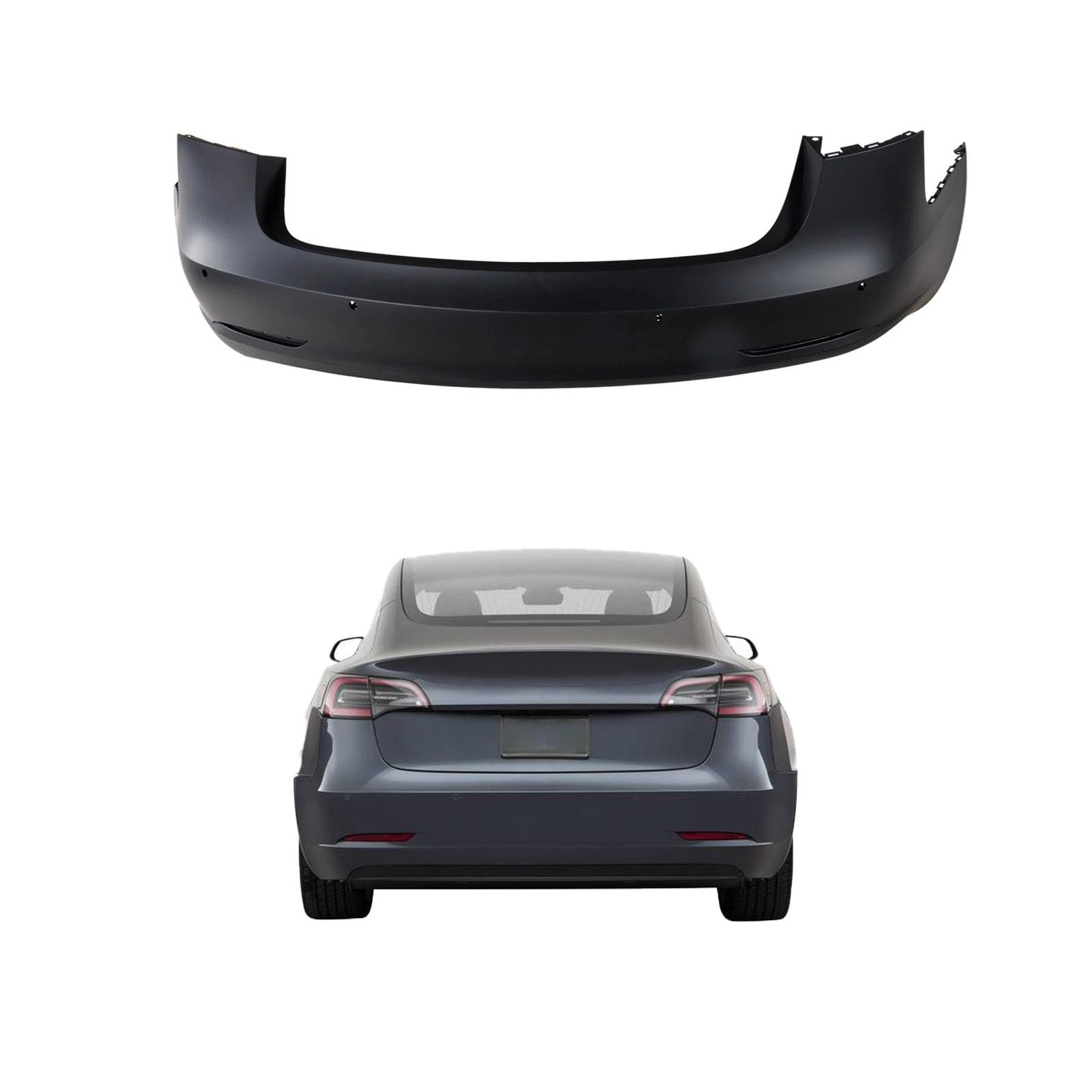 Paragolpes trasero para Tesla Model 3  (5YJ3)