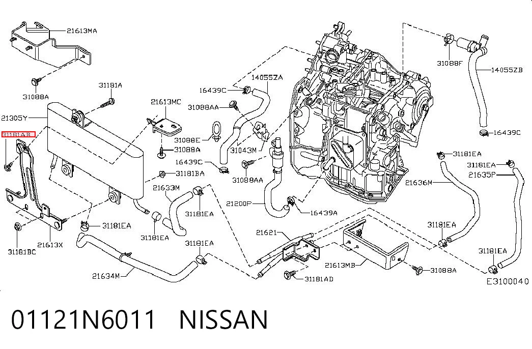 01121N6011 Nissan/Infiniti