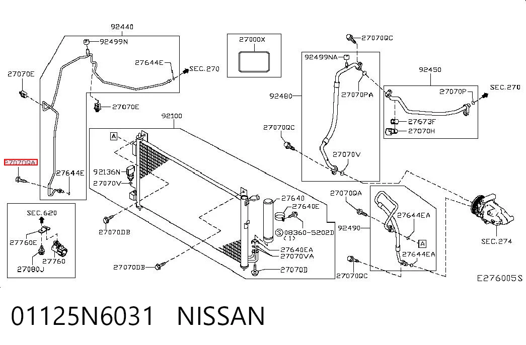 01125N6031 Nissan/Infiniti