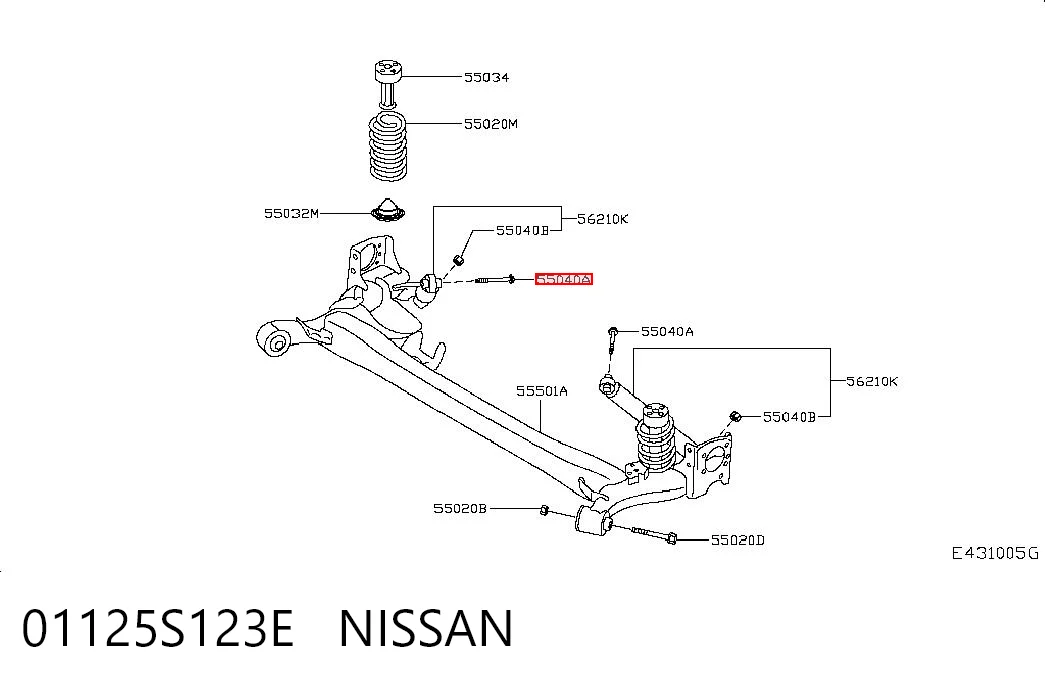 01125S123E Nissan/Infiniti