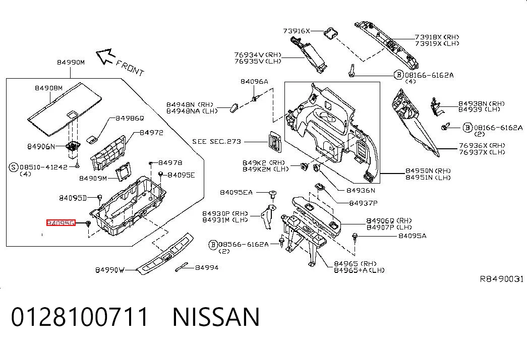 0128100711 Nissan/Infiniti