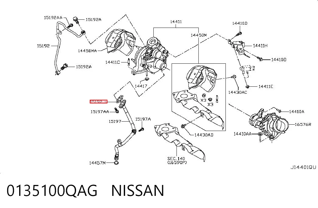 0135100QAG Nissan/Infiniti