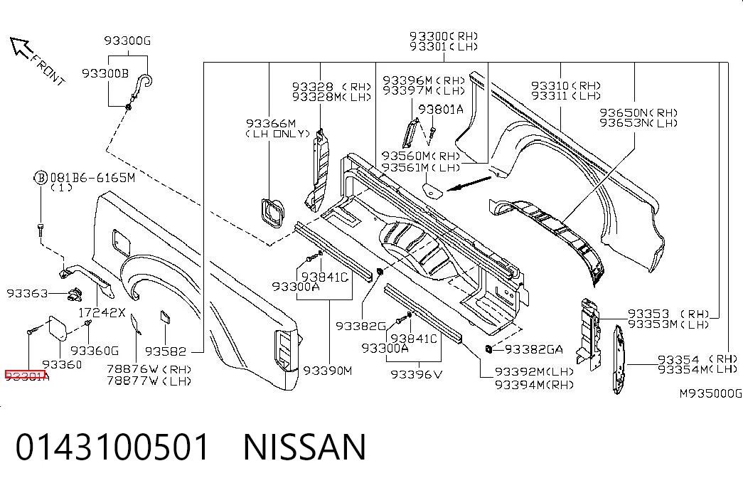 0143100501 Nissan/Infiniti