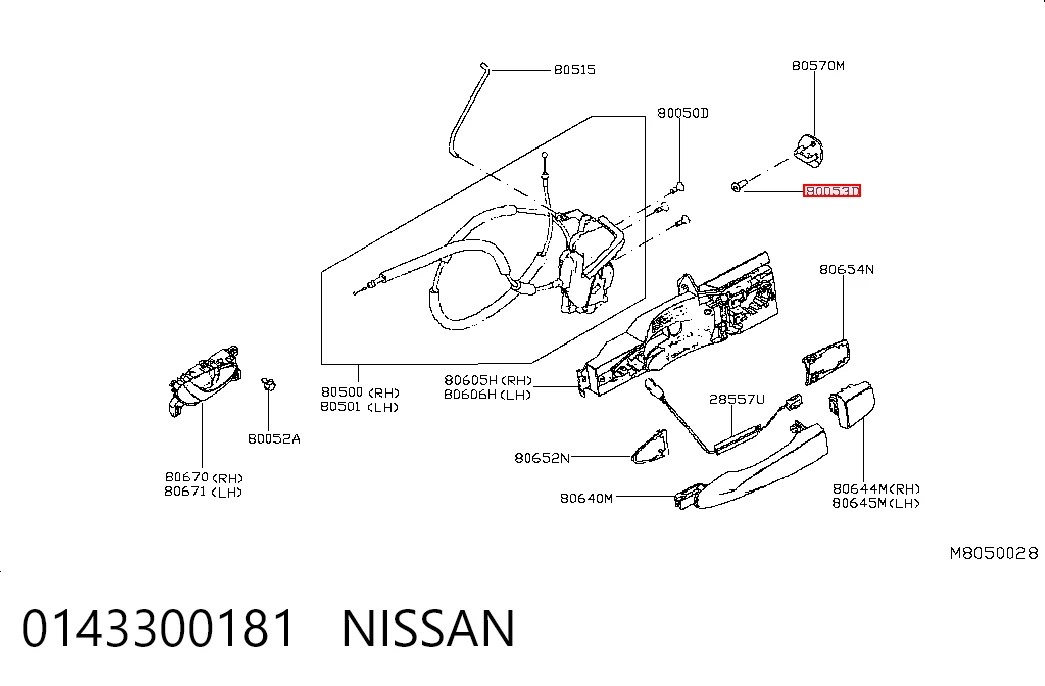 0143300181 Nissan/Infiniti