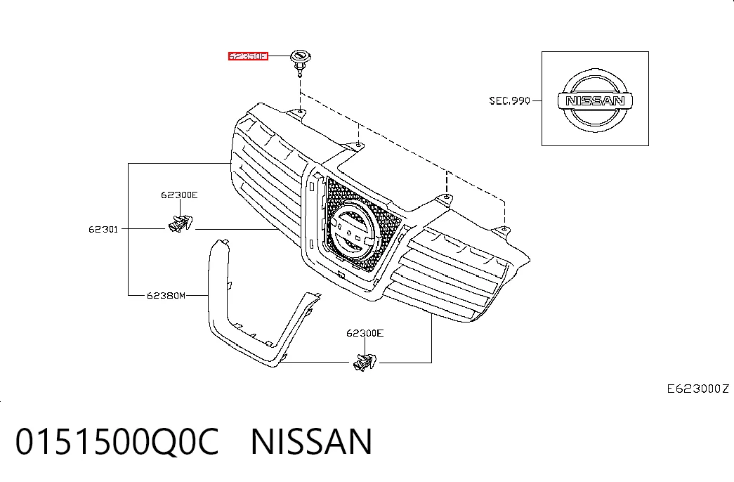 0151500Q0C Nissan/Infiniti