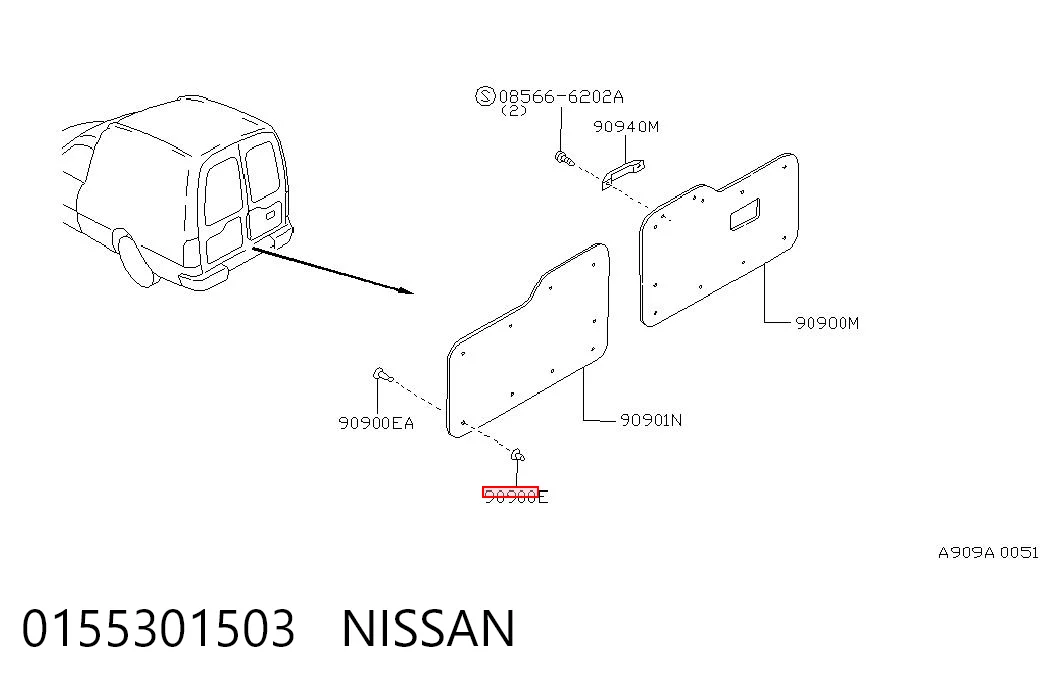 0155301503 Nissan/Infiniti