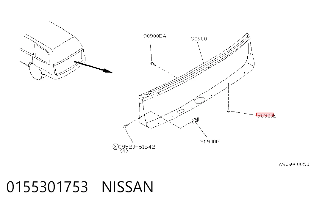 0155301753 Nissan/Infiniti