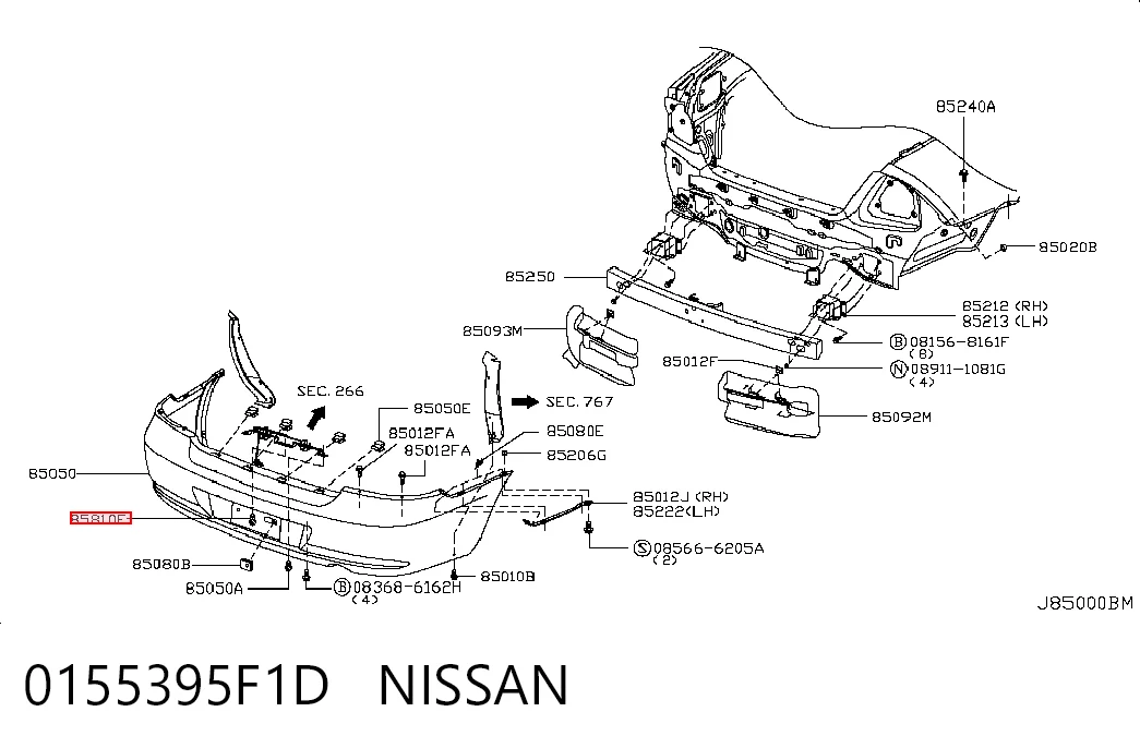 0155395F1D Nissan/Infiniti