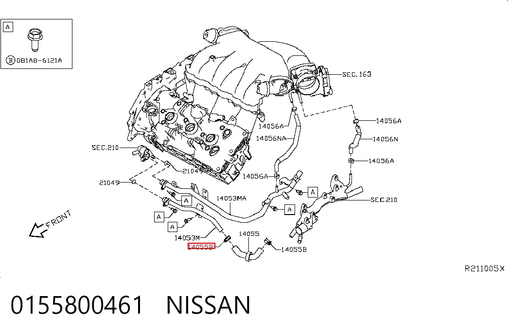 0155800461 Nissan/Infiniti