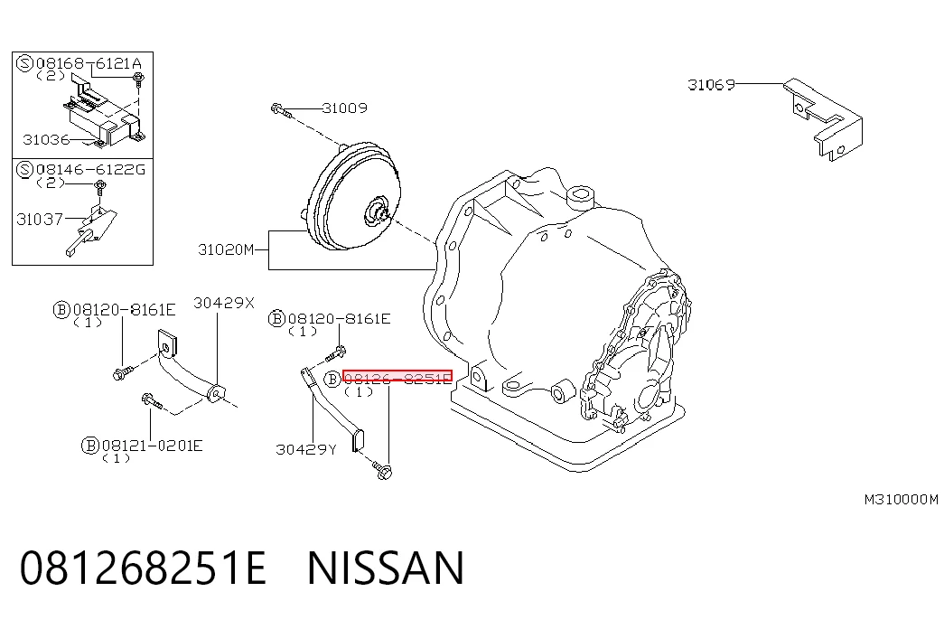 081268251E Nissan/Infiniti