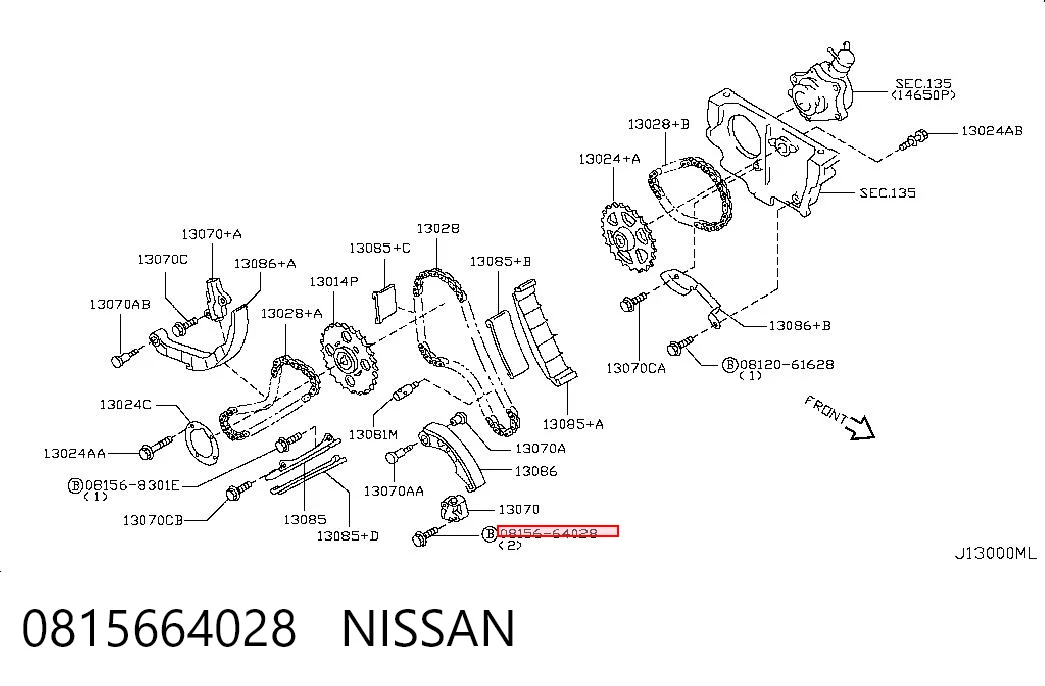0815664028 Nissan/Infiniti