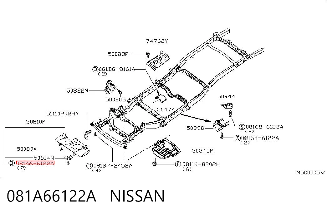 081A66122A Nissan/Infiniti