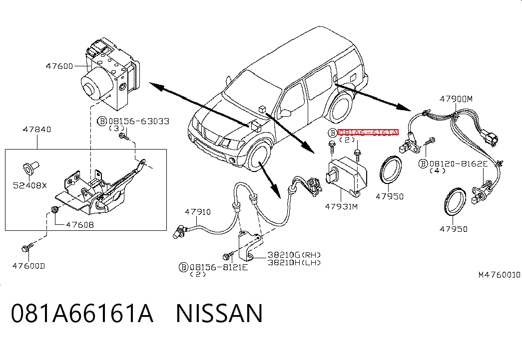 081A66161A Nissan/Infiniti