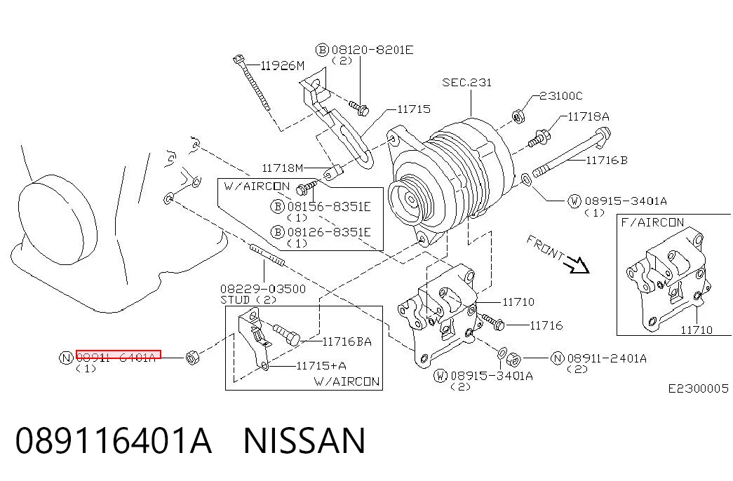 089116401A Nissan/Infiniti