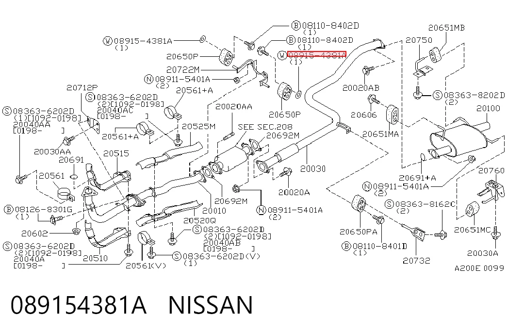089154381A Nissan/Infiniti