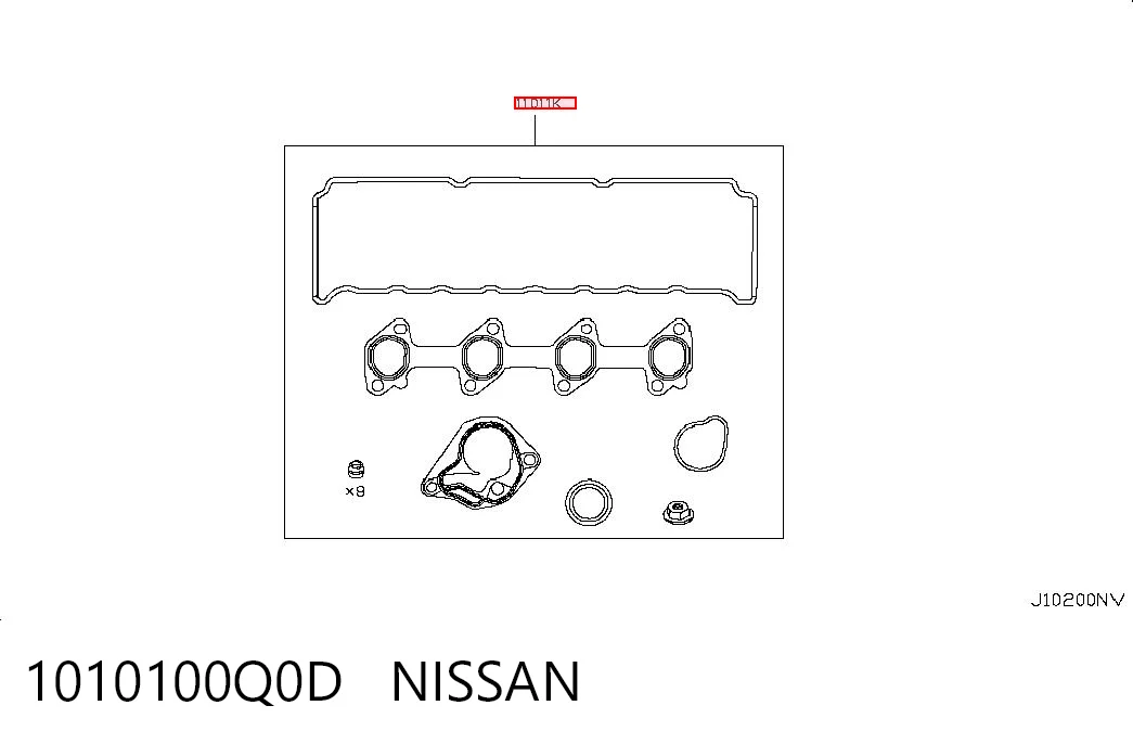 1010100Q0D Nissan/Infiniti