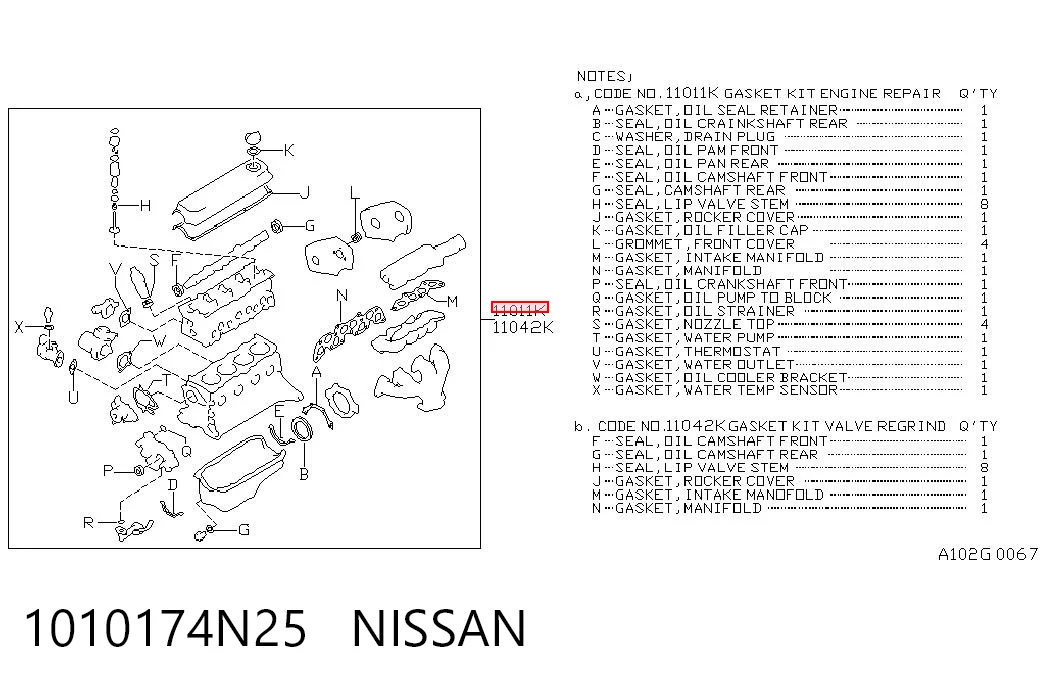 1010174N25 Nissan/Infiniti