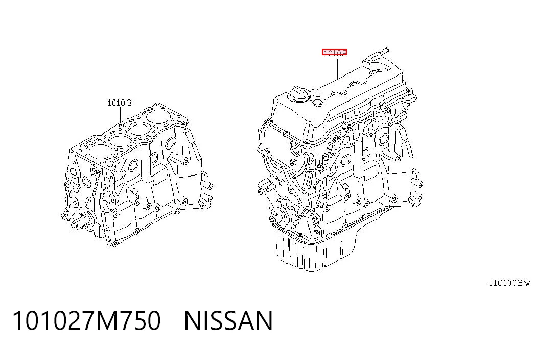 101027M750 Nissan/Infiniti