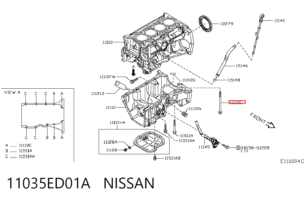 11035ED01A Nissan/Infiniti
